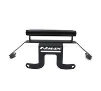 LYBH Supporto Per Piastra Di Navigazione GPS Per Moto Per NMAX 155 2025 Supporto Per Prolunga Manubrio Per Cellulare Accessori Per Supporto Per Navigatore(Nero)