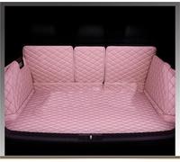 LYBH Tappetino Per Bagagliaio Auto Per Fiat Per Freemont 7 Posti 2012-2017, Impermeabile, Antiscivolo, Protezione Per Il Pavimento Del Bagagliaio Tappeto Baule Accessori(Rosa)