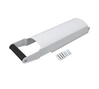 Lybunair Can Crusher Professional Metall, Place Saving Aluminium Can Compactor, Heavy Duty Can Smrodher per il riciclaggio di flaconi da 16oz 12oz (bianco)