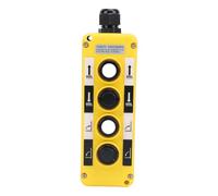 Lybunair Interruttore elettrico impermeabile IP68, regolatore di gru industriale, stazione di controllo del rimorchio gru verso il basso, AC250 V, 5 A, 500 V, 2 A