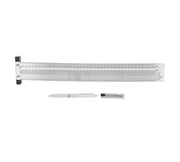Lybunair Righello a T da 40,6 cm, scala imperiale ad alta precisione, quadrato a T per progetti di lavorazione del legno