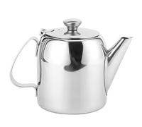 Lybunair Teiera in Acciaio Inossidabile Caffettiera Mini Bollitore con Beccuccio Corto per Uso in Soggiorno nel Ristorante dell'Hotel (20oz oz) (20 ounces (about 500ML))