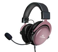 LYCANDER Cuffie USB con microfono staccabile, jack audio ibrido da 3.5 mm e ingresso USB, struttura in metallo robusto, ampia compatibilità, adatto per chiamate in conferenza, musica, film e giochi