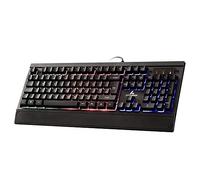 LYCANDER Tastiera Gaming spagnola, con cavo USB (1.8m), 19 tasti anti-ghosting, retroilluminazione a LED