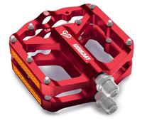 LYCAON Pedali per bicicletta da strada/mountain bike, 3 cuscinetti CNC in lega di alluminio antiscivolo CR-MO mandrino per bicicletta, pedali da 9/16" BMX Road Bike