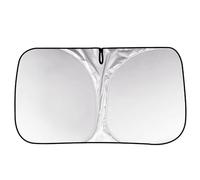 LYCFC Parasole Auto per Renault Twingo III 2019 2020 2021 2022 2023 2024 2025, Coprisole Pieghevole Protezione UV Parasole Auto Parabrezza Interno Accessori Auto,145 * 80cm