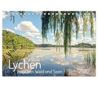 Lychen - zwischen Wald und Seen (Tischkalender 2027 DIN A5 quer), CALVENDO Monatskalender: Lychen im Wandel der Jahreszeiten