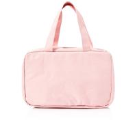 Lychico Beauty case da viaggio con gancio per appenderlo, impermeabile, organizer per cosmetici, per shampoo, balsamo, set di pennelli, accessori da viaggio, rosa, rosa, Borsa da viaggio