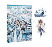 Lychii Accessori adesivi per scrapbooking 20 Fogli adesivi per scrapbooking Accessori per Journaling