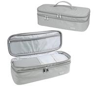 Lychii Custodia da viaggio per asciugacapelli, Borsa da Viaggio Compatibile con Dyson Supersonic/Airwrap Styler, Borsa Organizzatrice Portatile a Doppio Strato per Accessori per Capelli