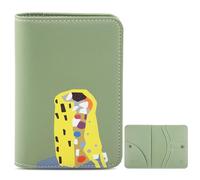 Lychii Portafoglio da Viaggio con Blocco RFID, Custodia Passaporto Donna, Copertina per Passaporto Italiano, Porta Passaporto per Passaporti, Carte d'Identità, Carte di Credito