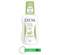 Lycia - 12 deodorante Vapo Fresh Energy, senza deodorante a gas, 0% alcool, deodorante aloe e bergamotto, 75 ml + portachiavi gratuito Beni Culinari