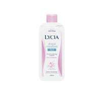 Lycia, Acqua Micellare Delicata 3 in 1 per Pelli Sensibili con Acido Ialuronico, Strucca, Deterge e Idrata per una Pelle Pulita, Morbida e Luminosa, Formula Senza Risciacquo, 400 ml
