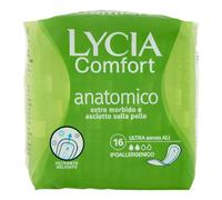 Lycia Assorbenti Anatomici Ultrasottili Senza Ali – 16 pezzi