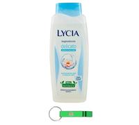 Lycia Bagnodoccia Delicato Acqua Micellare e Fiori di Loto - Gel doccia delicato con acqua micellare e fiori di loto 750 ml + portachiavi Beni Culinari