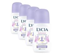 Lycia, Balance Deodorante Roll On con Fragranza da Tecnologia Certificata, Migliora il Benessere, Efficacia fino a 48H, Senza Alcool, 50 ml (Confezione da 4)