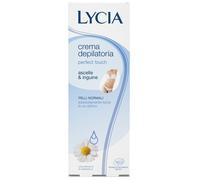 Lycia, Crema Depilatoria Ascelle e Inguine con Estratto di Camomilla, Lenitiva e Calmante, Ristabilisce la Morbidezza Cutanea, Adatta a Pelli Sensibili, Velvet Touch, 100 ml