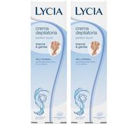 Lycia Crema Depilatoria Velvet Touch Braccia&Gambe 2x150 ml