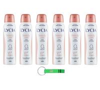 Lycia deodorante spray Beauty Care, deodorante 0% alcool - deodorante 150 ml + portachiavi Beni Culinari