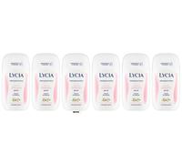 Lycia Detergente Intimo Delicata, pH 4.5, con estratto di camomilla, emolliente, 200 ml, confezione da 6, + Italy shop portachiavi gratuito
