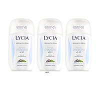 Lycia Detergente Intimo Formula Protettiva, pH 4.5 con estratto di salvia, Riequilibrante, 200 ml, confezione da 3 + Italy shop portachiavi gratuito