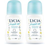 Lycia, Fresh Up Deodorante Bambini Roll on, Formulato per le Prime Sudorazioni di Bambini e Ragazzi, Efficacia fino a 48H, Senza Sali di Alluminio e Senza Alcool, per Pelli Delicate, 50 ml