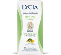 Lycia Natural Touch Strisce Depilatorie Braccia E Gambe 20 Pezzi