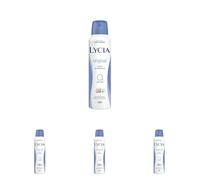 Lycia, Original Deodorante Spray con Antibatterico e Microspugne Effetto Asciutto per una Sensazione di Freschezza Durevole, Efficace fino a 48H, Senza Alcool, 150 ml (Confezione da 4)