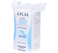 Lycia Quadrotti Morbido Strucco Viso e Occhi 12 pz Cotone idrofilo