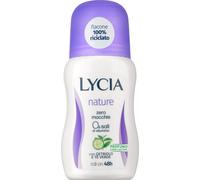 Lycia, Nature Cetriolo e Tè Verde, Deodorante Roll On con Antibatterico Naturale, Freschezza Prolungata, Formula Zero Macchie, Efficace fino a 48H, Senza Alluminio, 50 ml