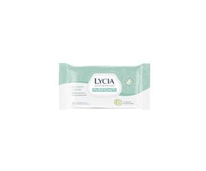 Lycia, Salviette Struccanti per Pelle Grassa e Impura, Eco Tessuto Doppia Azione Biodegradabile, Tecnologia Anti-Pollution per Rimuovere Tracce di Smog e di Inquinamento dalla Pelle, 60 pezzi
