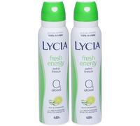 Lycia Spray Fresh Energy 2x150 ml Deodorante Spray