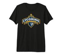 Lycoming Warriors Sword & Shield Logo Lycoming College Maglietta Premium