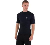 Hurley Slim Fit Icon Circle Short Sleeve Rash Guard Nero L Uomo
