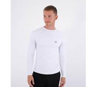 Hurley Slim Fit Icon Circle Long Sleeve Rash Guard Bianco S Uomo