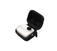 Lycuiw Piccola custodia per Insta360 GO 3S, mini custodia protettiva borsa fotocamera viaggio scatola organizzatore portatile con moschettone per Insta360 GO 3S, fotocamera borsa accessori (nero)