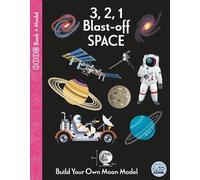 Lydia Halliday 3, 2, 1 Blast-off Space (Libro di cartone)