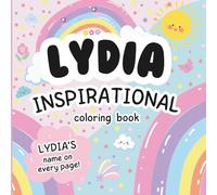 Lydia Inspirational Coloring Book: Personalized Just for Lydia - Lydia's Name Appears on Every Coloring Page
