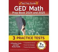 Lydia Morrison GED Math Prep Book 2024 and 2025 (Tascabile)