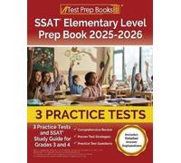 Lydia Morrison SSAT Elementary Level Prep Book 2025-2026 (Tascabile)