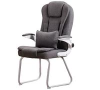 LYDSB Chaise de Bureau Moderne en Cuir synthétique, Confortable, avec accoudoirs, robuste et élégante, idéale pour Les Jeux, Les ordinateurs et Les salles à Manger.