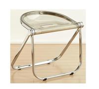 LYDSB Chaise de Salle à Manger Moderne en Plastique - Chaise de Cuisine Pliable Sans accoudoirs avec Cadre en Métal et patins antidérapants - Capacité de Charge de 250 kg - Élégante et d