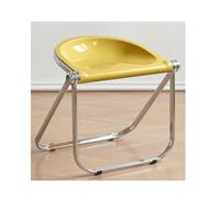 LYDSB Chaise de Salle à Manger Moderne en Plastique - Chaise de Cuisine Pliable Sans accoudoirs avec Cadre en Métal et patins antidérapants - Capacité de 250 kg - Sièges de Salle à Mange