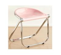 LYDSB Chaise de Salle à Manger Moderne en Plastique - Chaise de Cuisine Sans accoudoirs avec Cadre en Métal Design Pliable Patins antidérapants Capacité de 250 kg Idéal pour la Salle à m