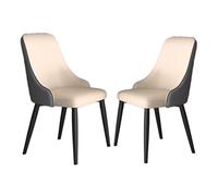 LYDSB Ensemble de chaises de Cuisine rembourrées Orange - Chaises de Salle à Manger robustes avec Pieds en Métal - Fauteuils de Salon et chaises d'angle pour Le Salon