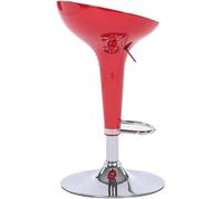 LYDSB Tabouret de Bar Noir Sans dossier, Chaise de comptoir pivotante à Hauteur réglable pour Bar, Bistro, Salle à Manger, chaises de Bar hautes avec Rotation à 360 °, Hauteur de 60 à 80