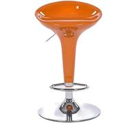 LYDSB Tabouret de Bar réglable Sans dossier, pivotant à 360°, Hauteur 60-80 cm, pour Bar, Bistro, Salle à Manger, Noir