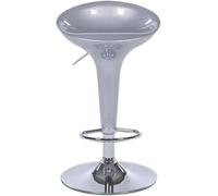 LYDSB Tabourets de Bar hauts Sans dossier, Hauteur réglable de 60 à 80 cm, pivotants à 360°, pour Bar, Bistro, Salle à Manger, Noir