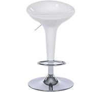 LYDSB Tabourets de Bar pivotants réglables Sans dossier, Hauteur 60-80 cm, pour Bar, Bistro, Salle à Manger, Noir