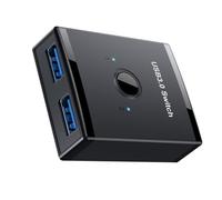 LYEAA 1 in 2 Out Switch Hub Adapter Plug and Play 2 porte USB foriferiche Switcher Hub Box Trasmissione dati ad alta velocità Supporto for Windows 10/8/8.1/7/XP/OS X/Linux for stampante/scanner/K